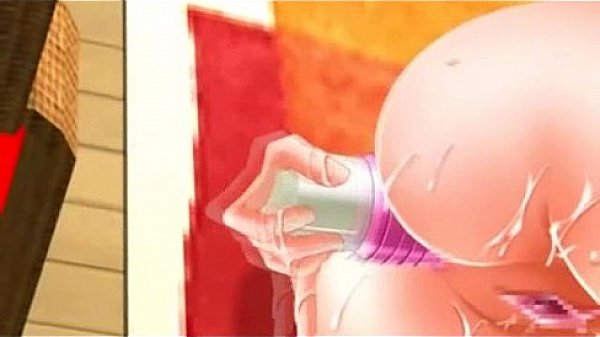 3D Teen Get Anal Orgasms with Toys!