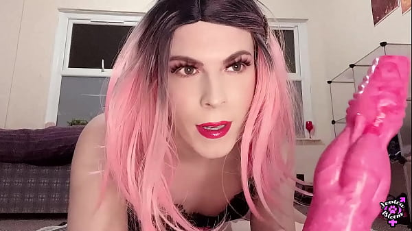 Trans Girl Cums Hands Free Multiple Times From Riding Dildos Jess Bloom 