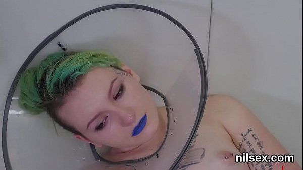 Insane bitch gets her fuckholes stretched and thoroughly poked 