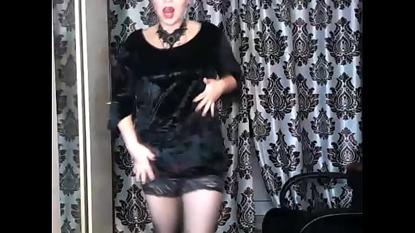 Depraved milf whore riding on bottles...