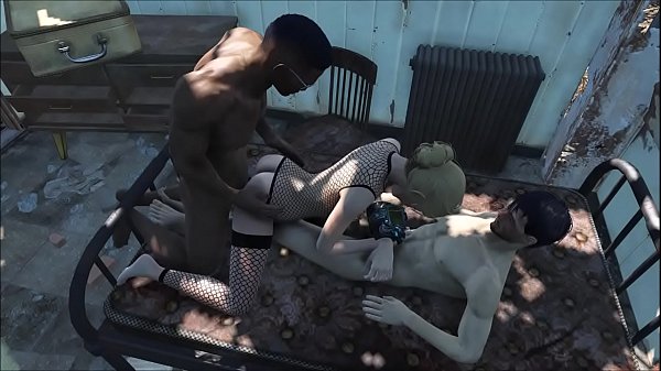 FO4 The blonde hottie for a threesome party