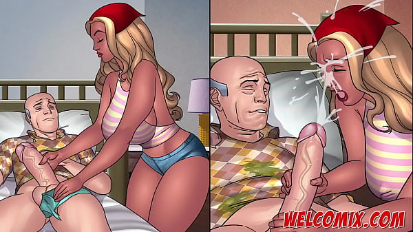 Fucking a hottie maid with a huge ass! The old man pervert!  