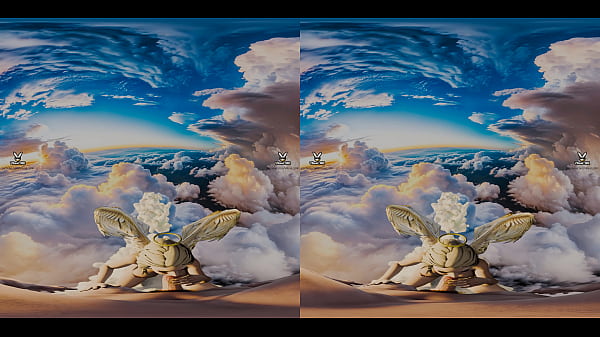 Stunning angel gives you a sexy reception in Paradise! 