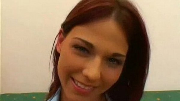 super hot redhead simony diamond does threesome with dp  