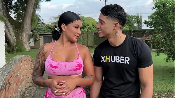 I offer money to busty Mariana Martix in a public park to fuck her - Milan Rodriguez