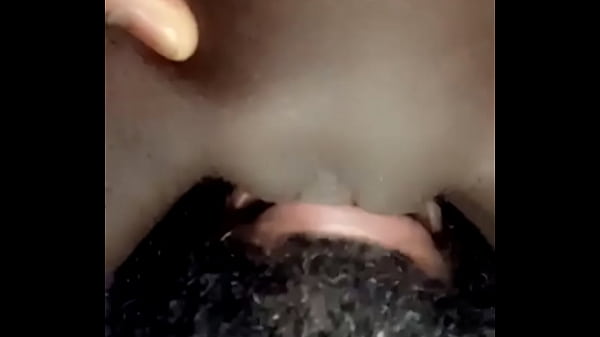 Licking chocolate pussy  