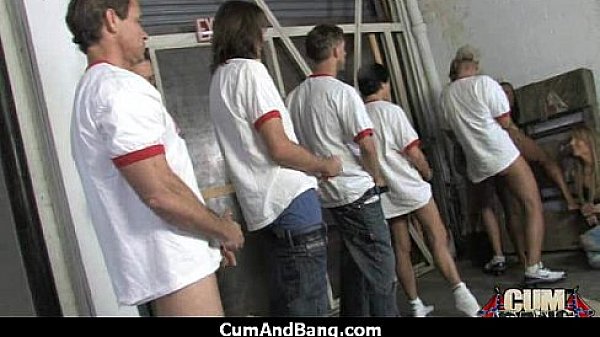 Extreme interracial gangbang - sexy ebony hottie group sex 30