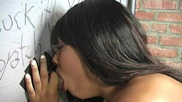 Gloryhole Ebony Girl Booty Shake and Suck 3