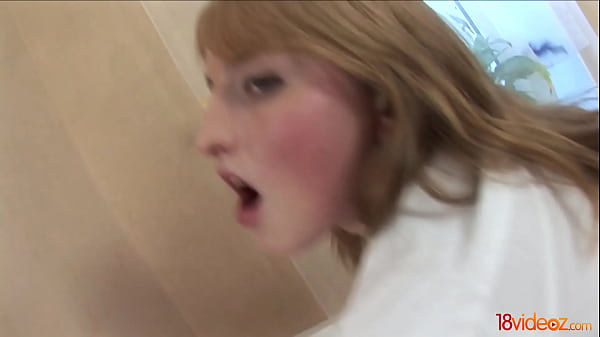 18videoz - Talking a shy and inexperienced 18 y.o. girl into her first ever anal sex is a challenge this self-confident pussy fucker craves for