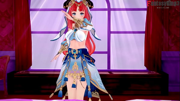 Nilou sexy dance pole dance and sexy dance but... | Genshin impact