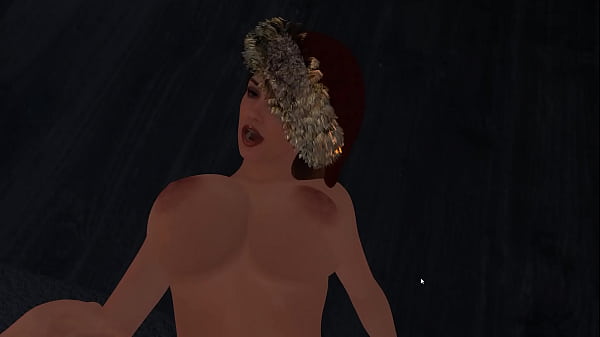 The girl gave in the new year  