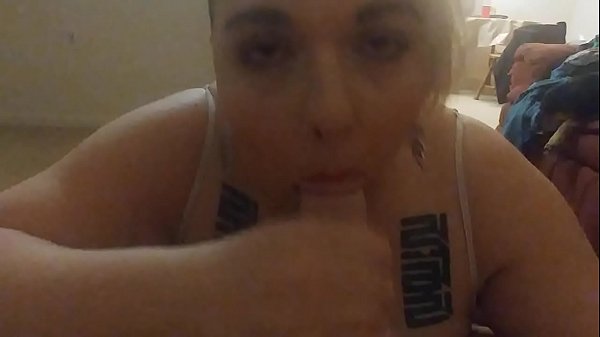 Slow Teasing Blowjob with Oral Cumshot, Tongue, Eye Contact