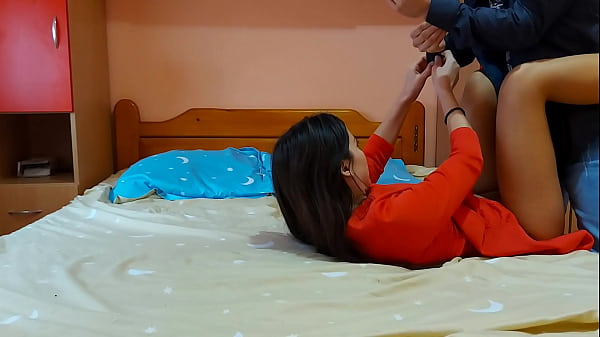 Hot young couple have Romantic and intense sex after a date