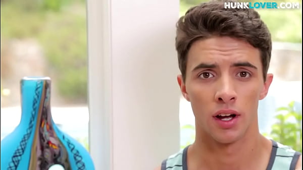 Assplaying athletic jock cums after masturbation  