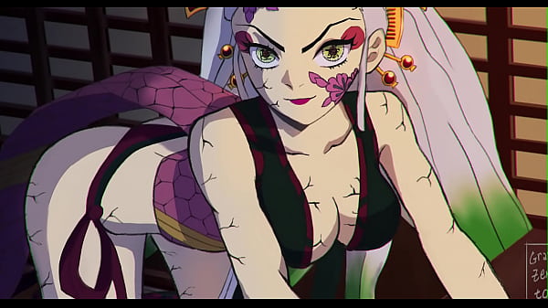 Hentai demon slayer lune d&eacute;moniaque DAKI