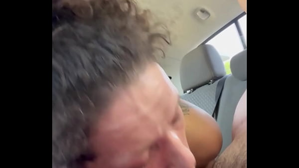 Streetwalker gets naked to give a blowjob in public then gets fucked and takes a load of cum in her mouth