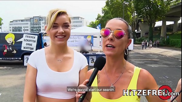 Cute blonde video game streamer picks up a random guy to fuck