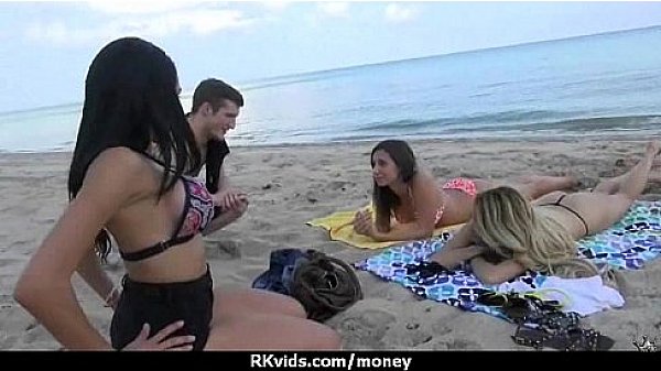 Sexy natural chick trades cash for some rough sex 23