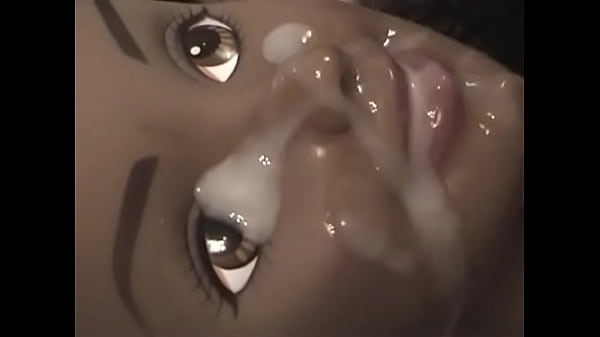Cumming on Barbie's Face