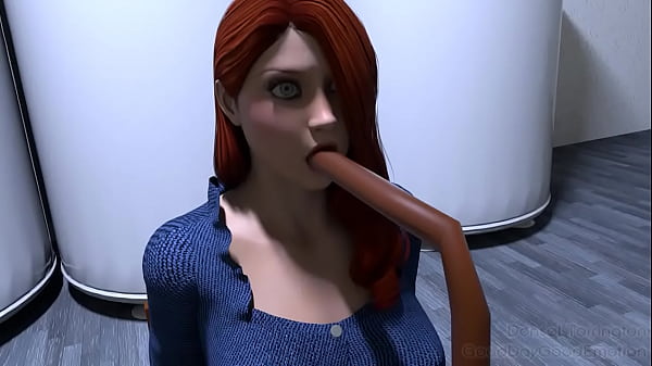 a woman is inflated full of chocolate almost pops 