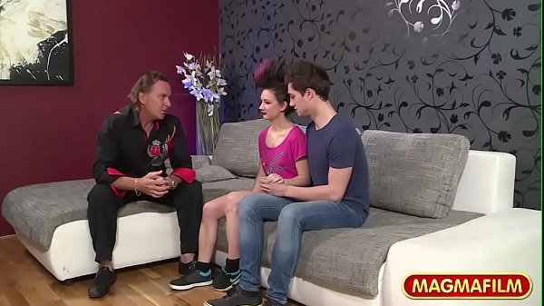 Teen Couple Shows Of Their Sexual Skills