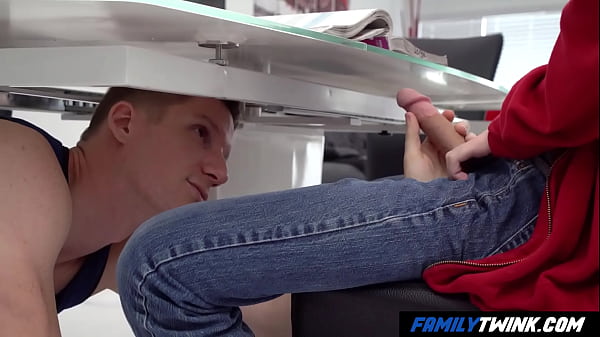 Sinful Bro Interrups whille his Young Bro Studies