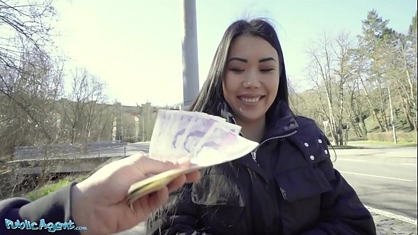 Public Agent Alina Crystall getting her juicy wet vagina slammed  