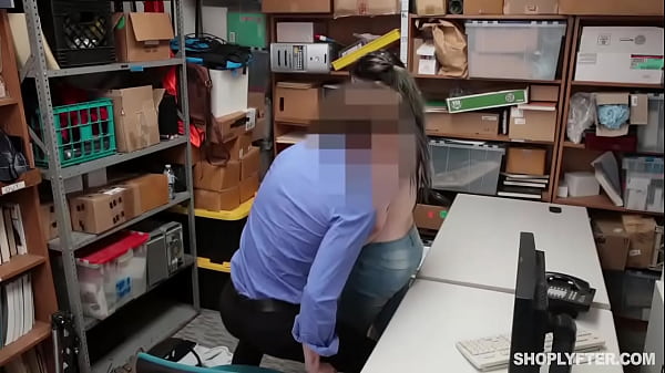 Curvy big boobed teen suspect pleases a corrupt cop