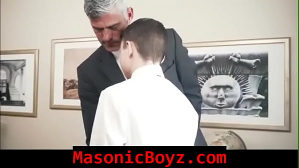 Twink teen fucked raw over the desk 