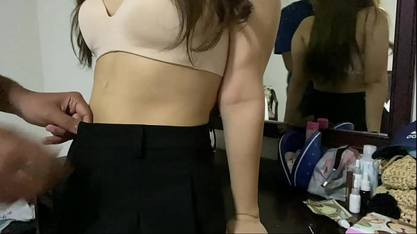 Date with beautiful girl in Tinder she is loud moaning