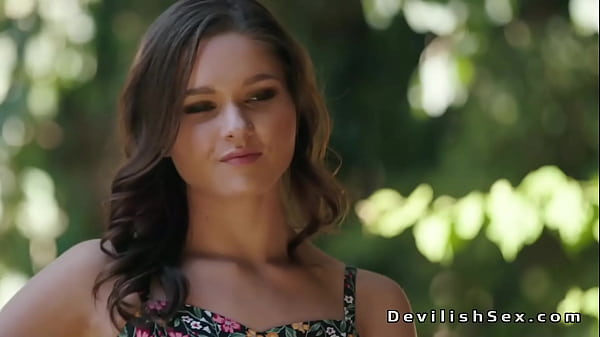 Zoe Bloom affects to be taking a stroll in a park when a nature photographer Charles Dera accidentally takes photos of her then fucks her  