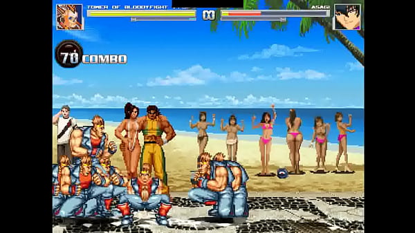 Hot Japanese Ninja Babe Gangbang