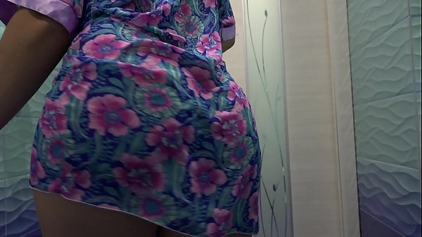 Madam spits on you, and then teases you with her hairy cunt and big ass. Fetish with verbal domination. 