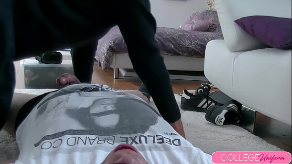 Christen Courtney Ties Up & Blindfolds Plumber for Rough BDSM Fuck!  