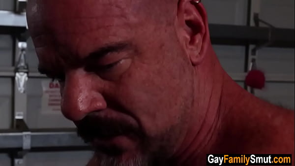 My step uncle showed me his pierced cock 