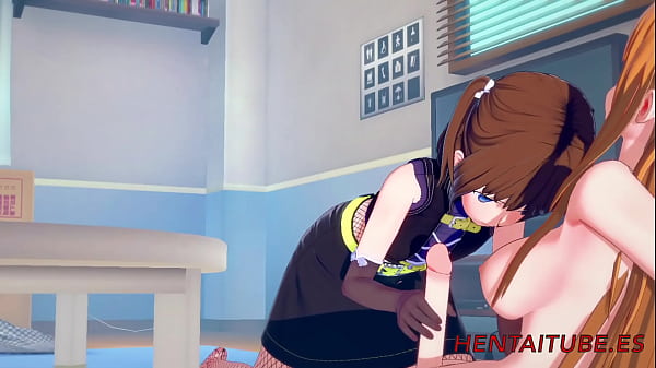 SAO Hentai Futanari - Asuna Futanari & Ronye Hard Sex 1/2