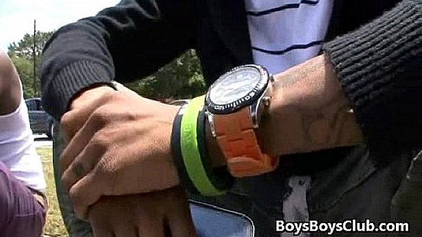 Black On Boys - Black Muscular Dude Fuck White Skinny Gay Boy 07