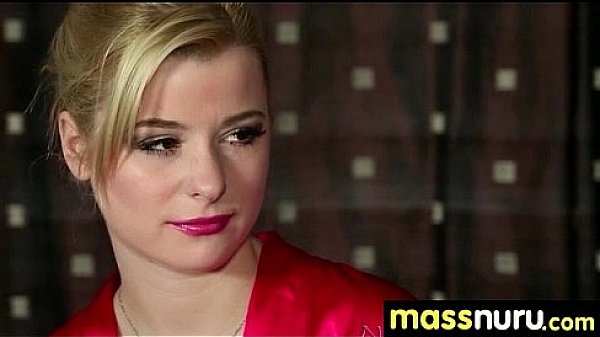 Sweetie gives a hot slippery nuru massage 23