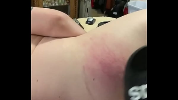 Hitting with slipper on the ass  