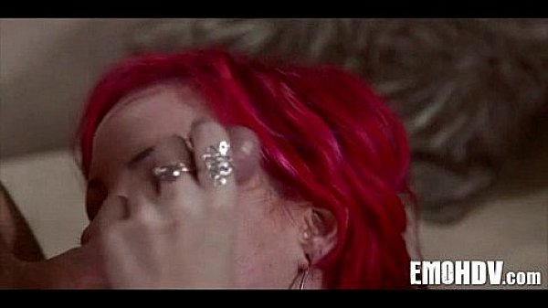 Emo babe with tats gets some dick 114  