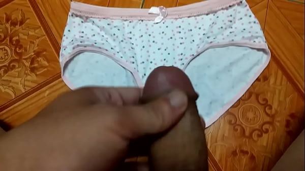 Sịp chấm sao bi em tầng dưới | Cum on panties compilation the best!