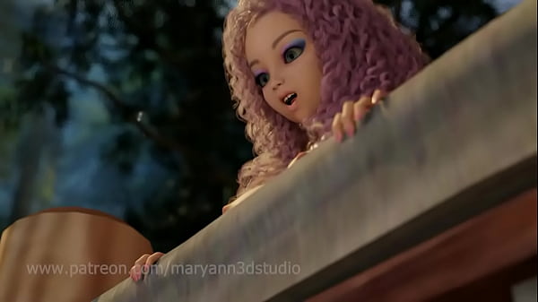 Porn futanari animation, magic world  