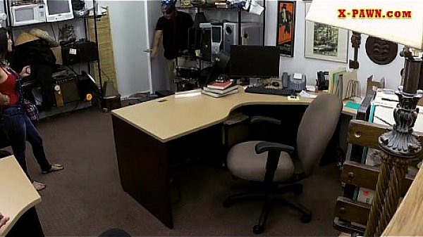 Cuban chick twat screwed in the backroom