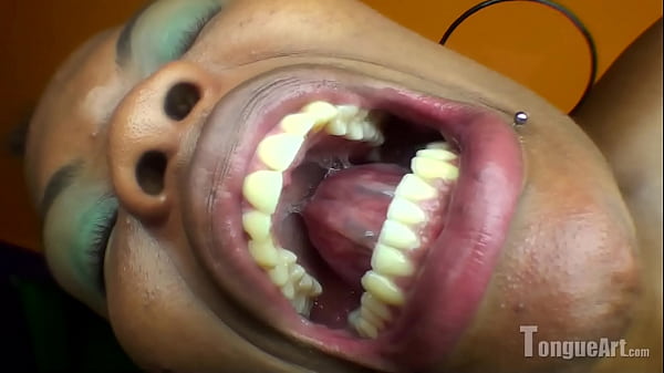 Pixie Shows Off Mouth  