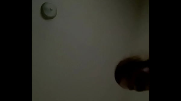 White slut sucking my long Dick