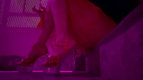 European Stepmom Artemisia Love hot solo outdoor high heels fetish 