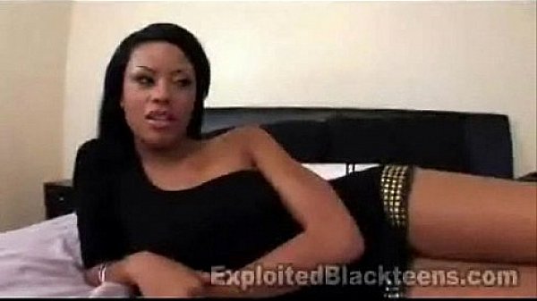 Sexy Ebony Girl gets real freaky in Hot Black Video