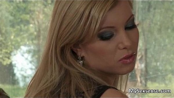 Sexy babe with big natural tits soaping