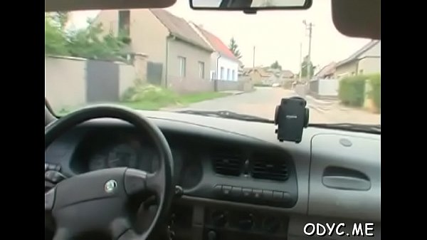 Babe gets unshaved twat stuffed  