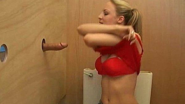 Hot girl initiated in the art of gloryhole 34